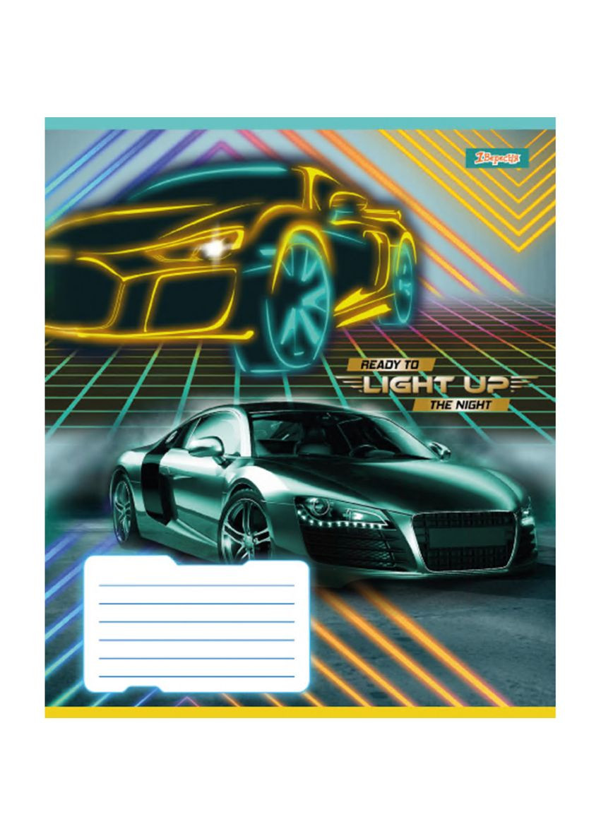 Зошит для записів А5 Lights up 767165 96 аркушів 1 Вересня (364790634)