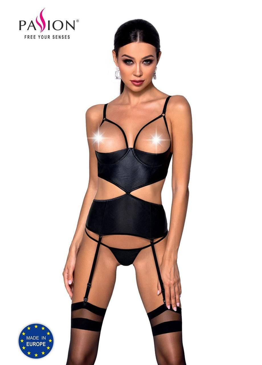 JANNIES CORSET black L/XL - Passion (303895641)