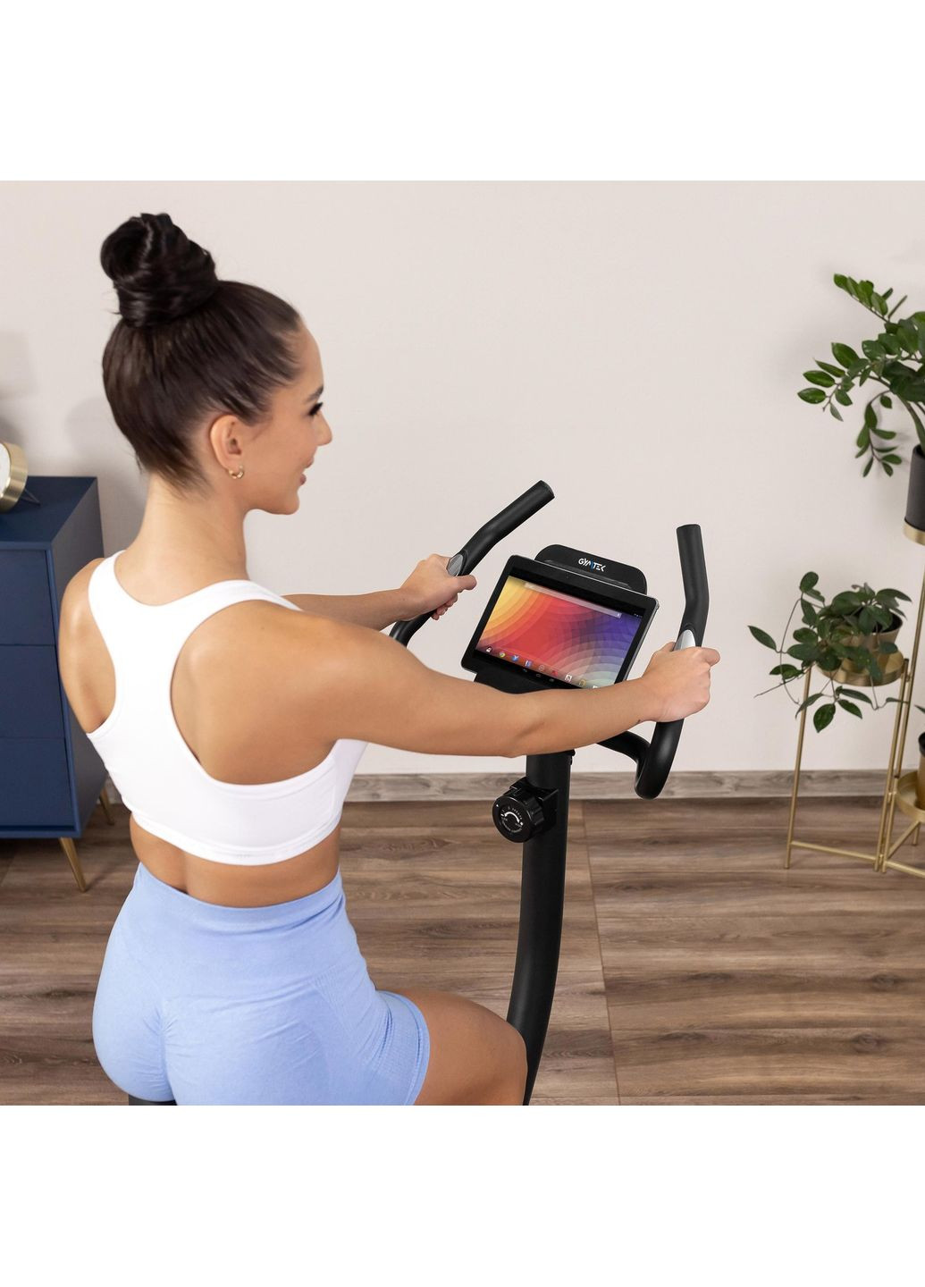 Велотренажер XB1200 магнитный синий Gymtek (361952057)