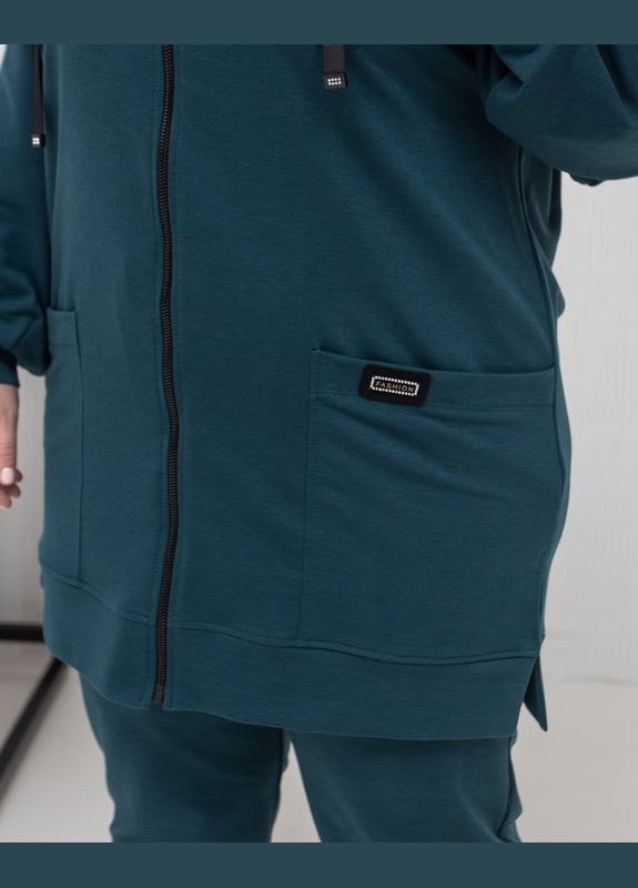 Спортивный костюм Рокси большого размера на молнии 62/64 No Brand (362136015)