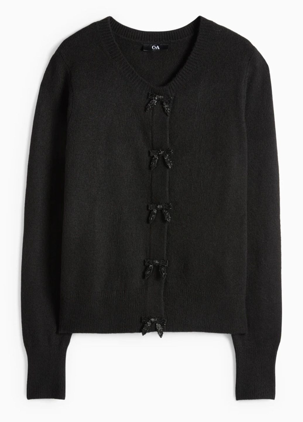 Черный кардиган C&A