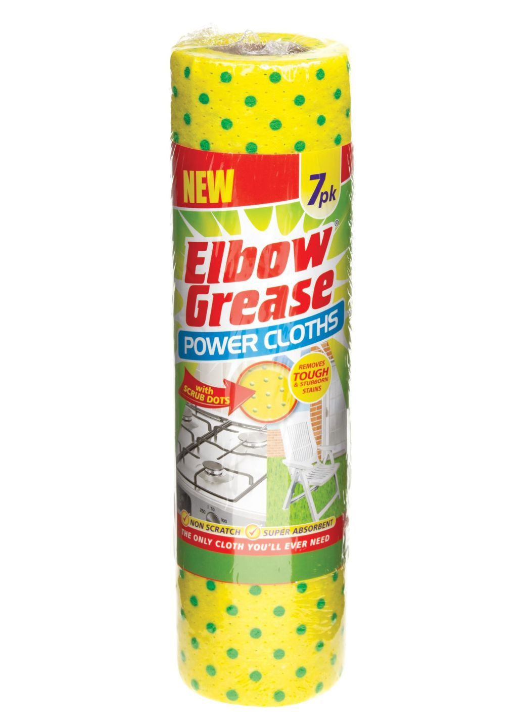 Тряпочки для чистки Power Cloths 7шт Elbow Grease (334688581)