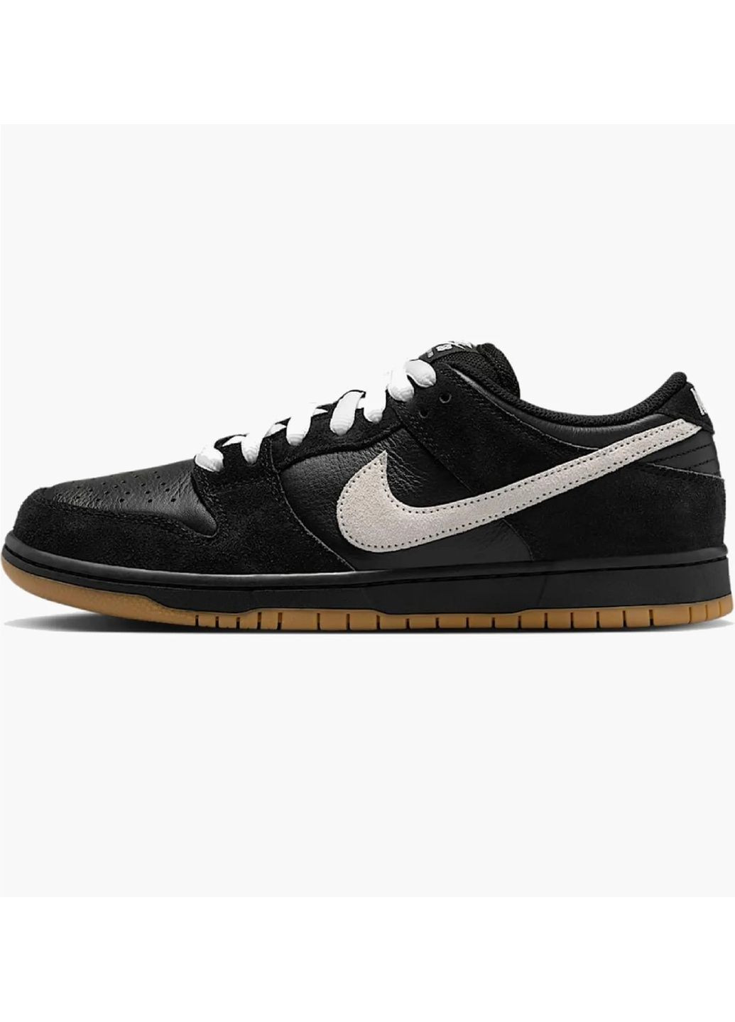 Чорні кросівки чоловічі dunk low black Nike