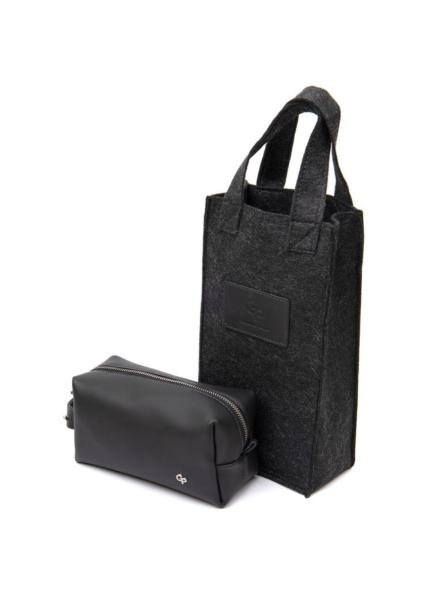 Матовый мужской кожаный несесер 11509 Grande Pelle (366881230)