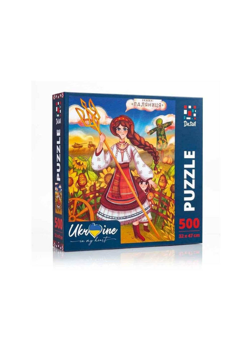 Пазлы «Russian girl with the trident» DT500-08 ТМ Vladi toys (371764238)