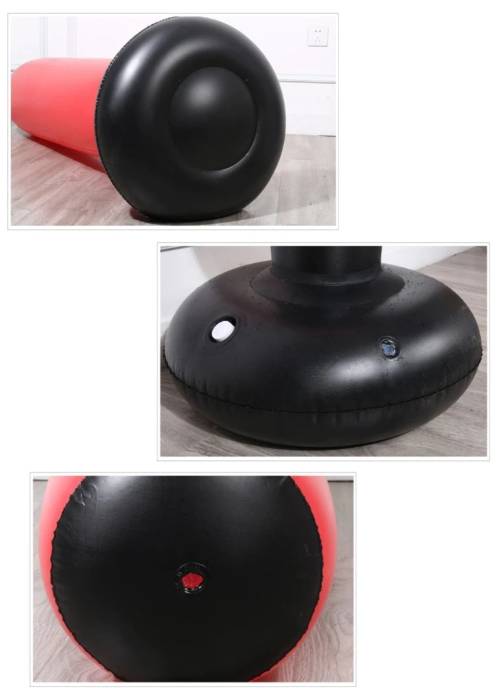 Груша надувна боксерська Жовтий (ГБ-101-2) No Brand (315487745)