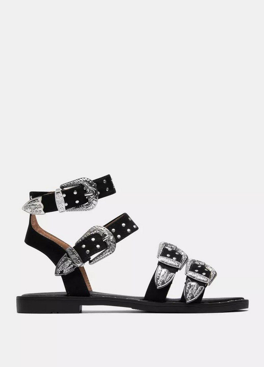 Черные босоножки Adele