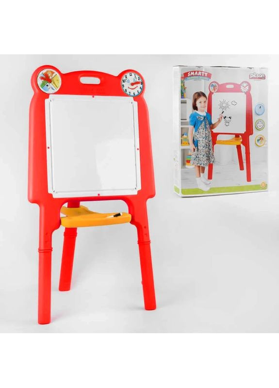 Мольберт 03-413 (3) КРАСНИЙ, у коробці hjk Pilsan (358650657)