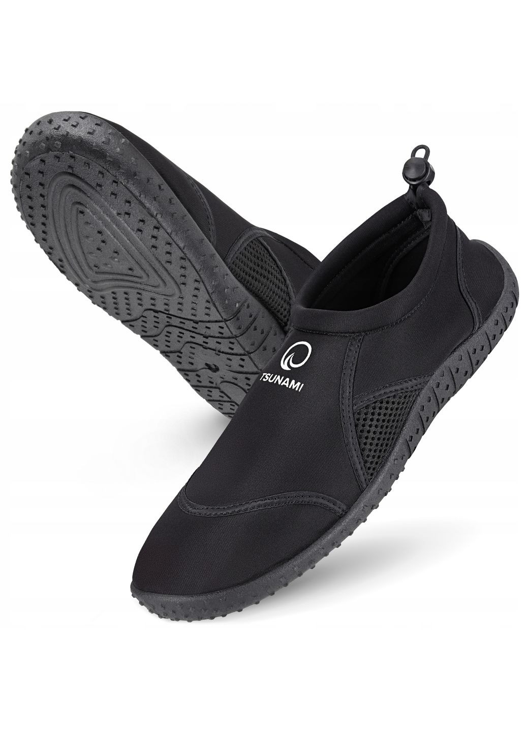 Взуття для пляжу (аквашузи) Slip-On для плавання та водних видів спорту Size 33 Black (P-5905973406222) TSUNAMI (349832639)