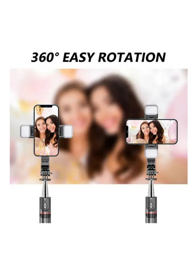 Штатив трипод для фото та відеозйомки з LED підсвіткою C12d No Brand (317969525)