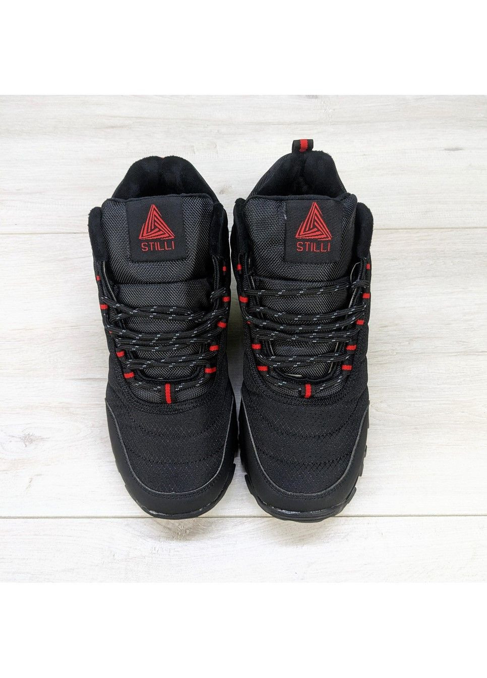 Черные зимние ботинки мужские зимние Stilli