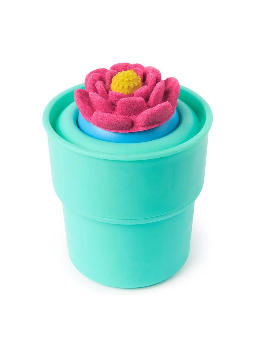 Набір піску 227 г жовтий рожевий для творчості Казкові Квіти Kinetic Sand (389078790)