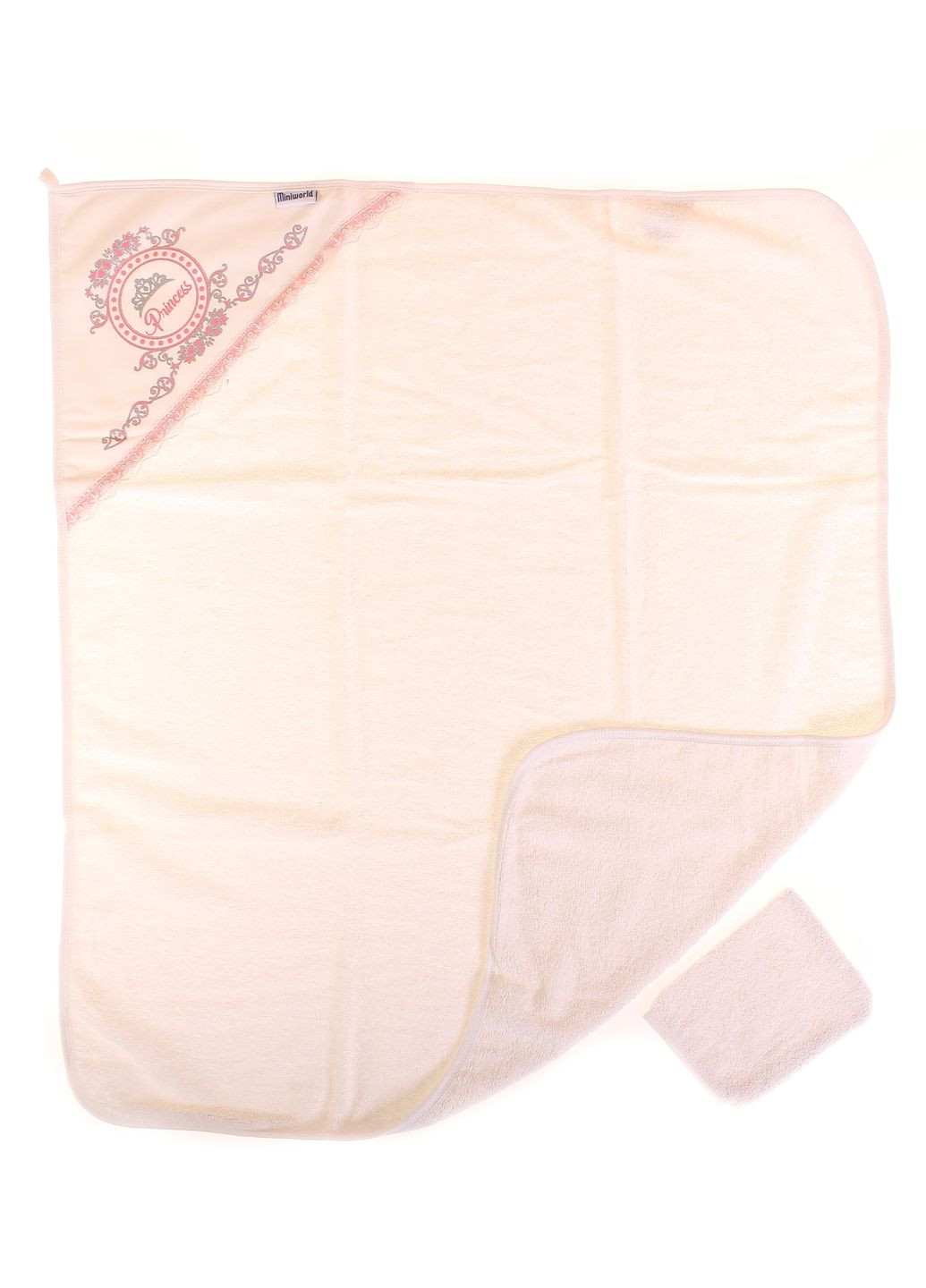 Рушник Куточок 75Х75 См 15476 Кораловий Miniworld кораловий