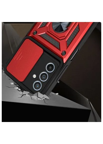 Чехол для мобильного телефона (711017) BeCover Military Samsung Galaxy A35 5G SM-A356 Red (364496662)