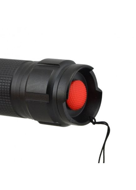 Ручний ліхтарик із фокусуванням 4 режими BL-8900-P50 (6810) Pro Black + Акумулятор Bailong (306716684)