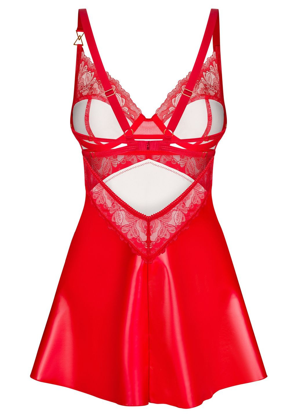 Сукня спокуслива під шкіру Aliosa chemise Obsessive (351583167)