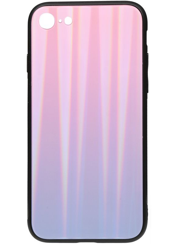 Чехолнакладка Aurora Print Glass Case Apple iPhone 7/8/SE 2020 Lilac Toto (301836386)