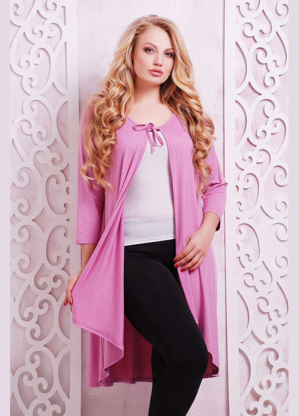 Розовый лето кардиган Tatiana