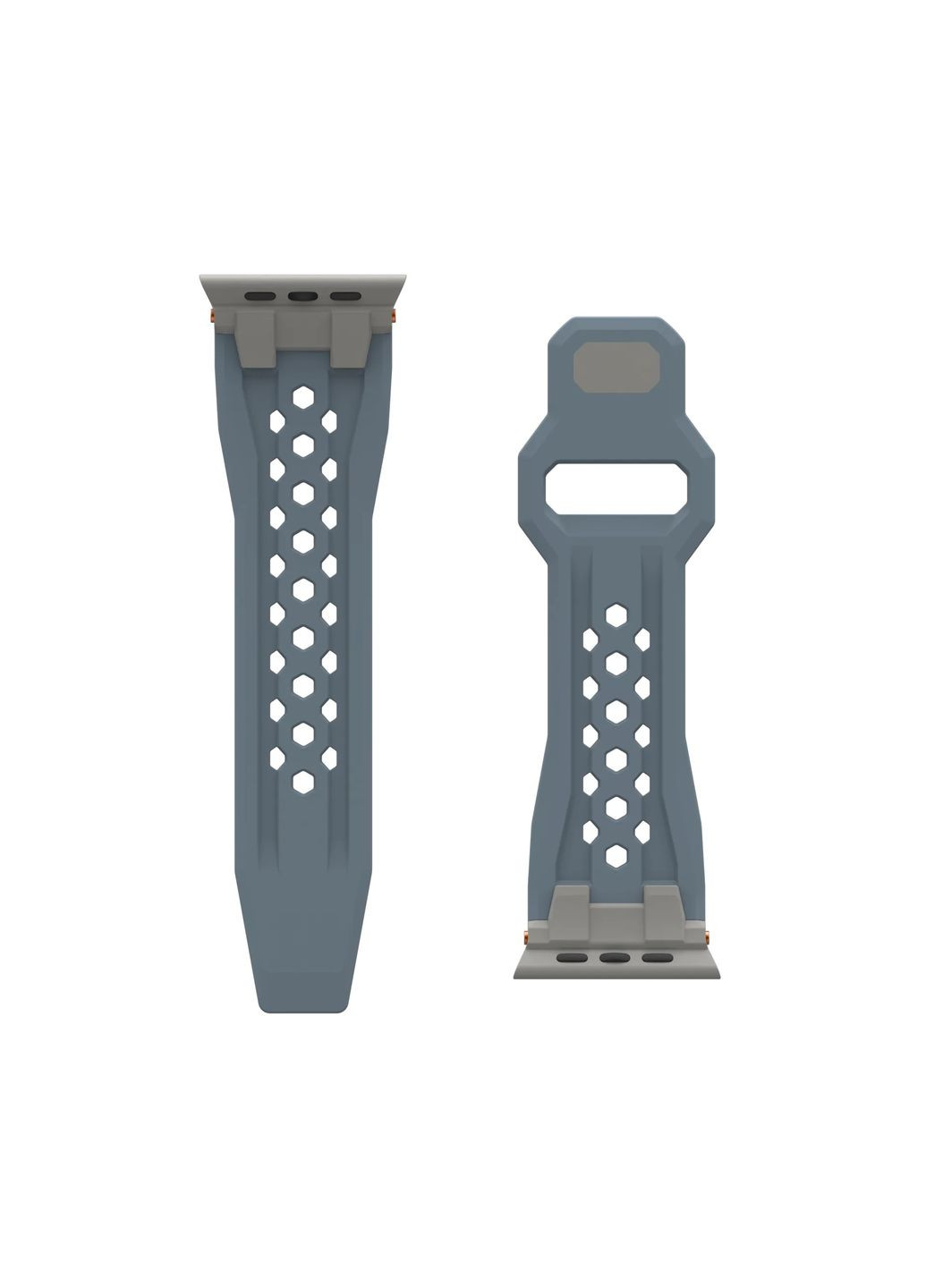 Ремінець для Apple Watch Ultra 2/Ultra-49-45-44-42mm, Monarch, Cloud Blue/Titanium UAG (330031958)