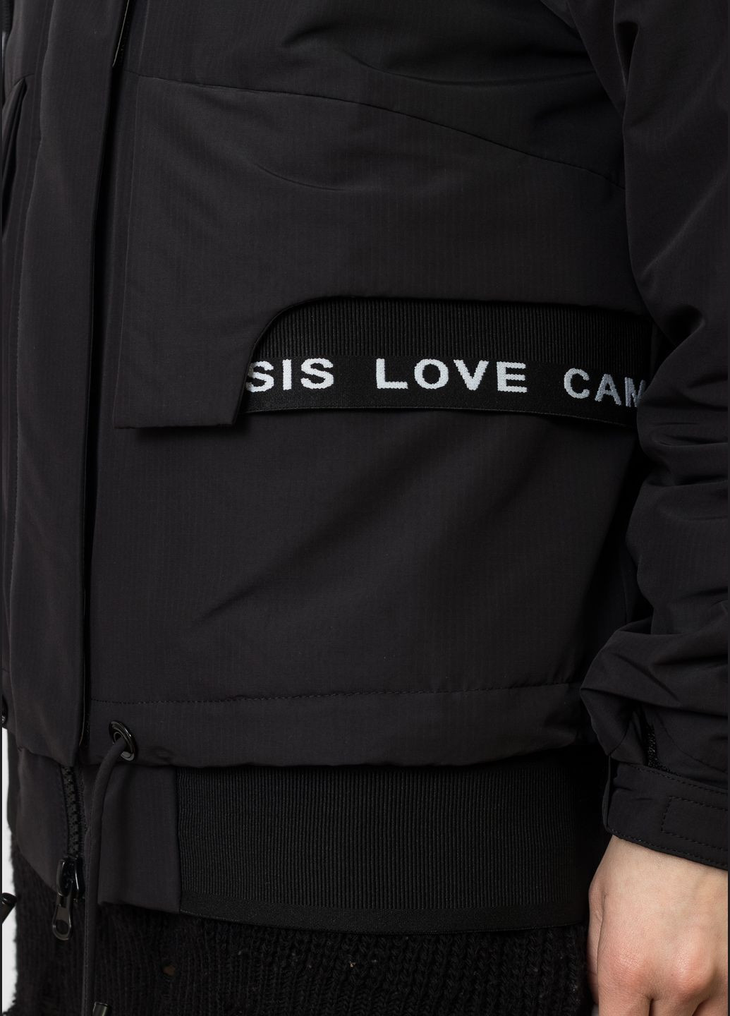 Черный Пуховик Towmy