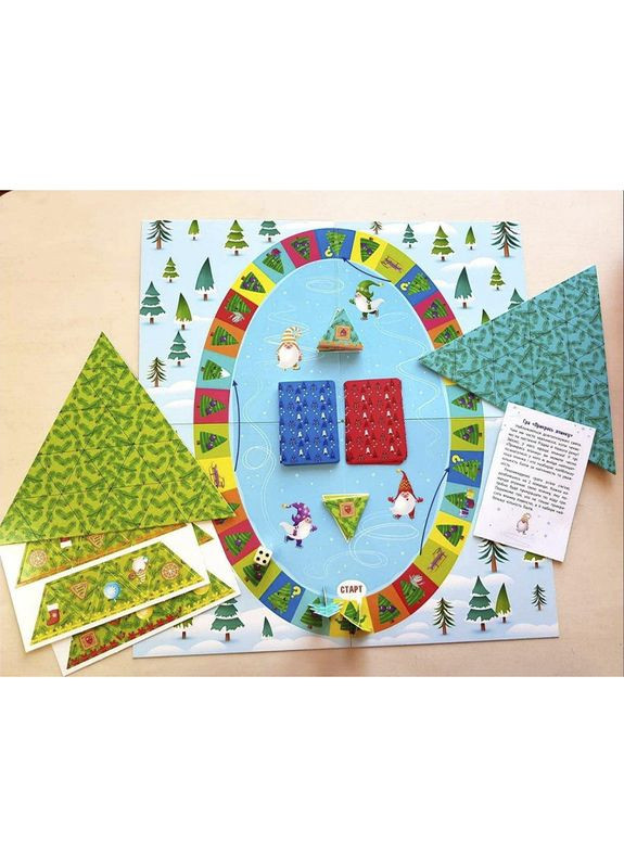 Детский игровой набор "Укрась елку" 21401 с игровым кубиком Ranok Creative (367904089)