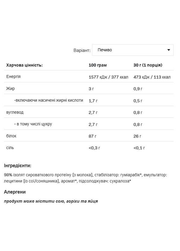 Сывороточный изолят протеин IsoWhey WPI Instant 1800 г (шоколад) SFD Nutrition (348138840)