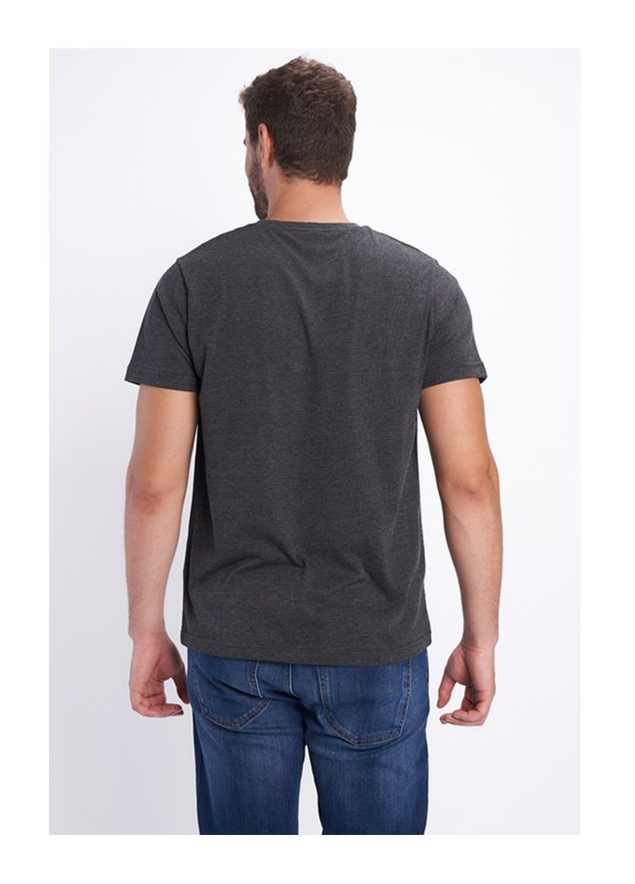 Черная футболка мужская с коротким рукавом Kenvelo