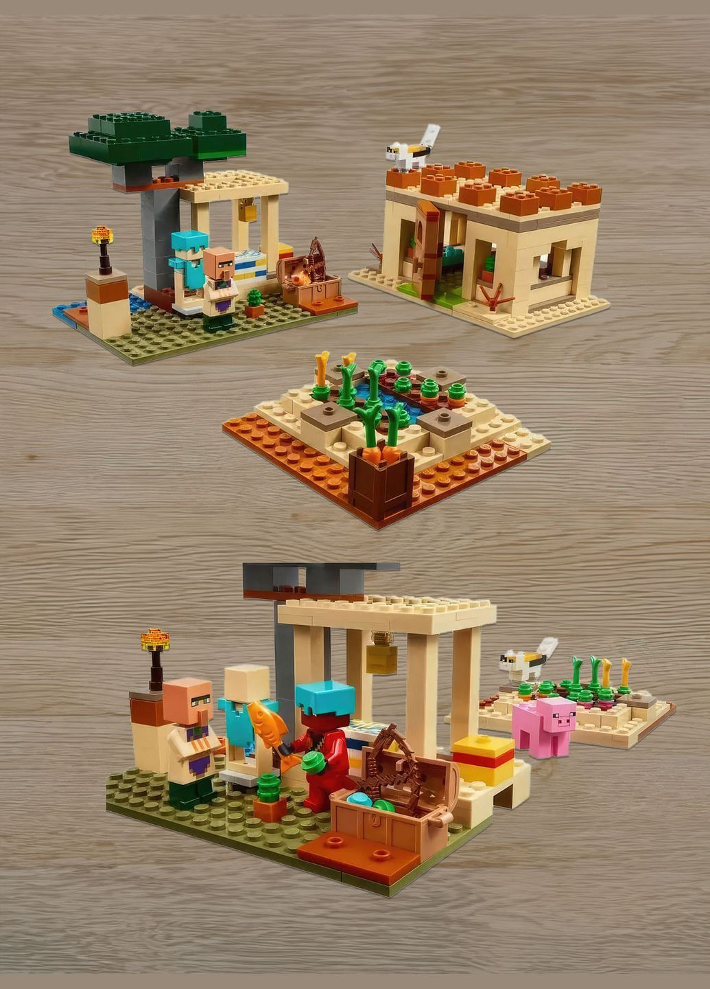 Лего майнкрафт для детей lego minecraft детский конструктор маинкрафт набор 562 деталей Разноцветный 68356 OnePro (333980881)