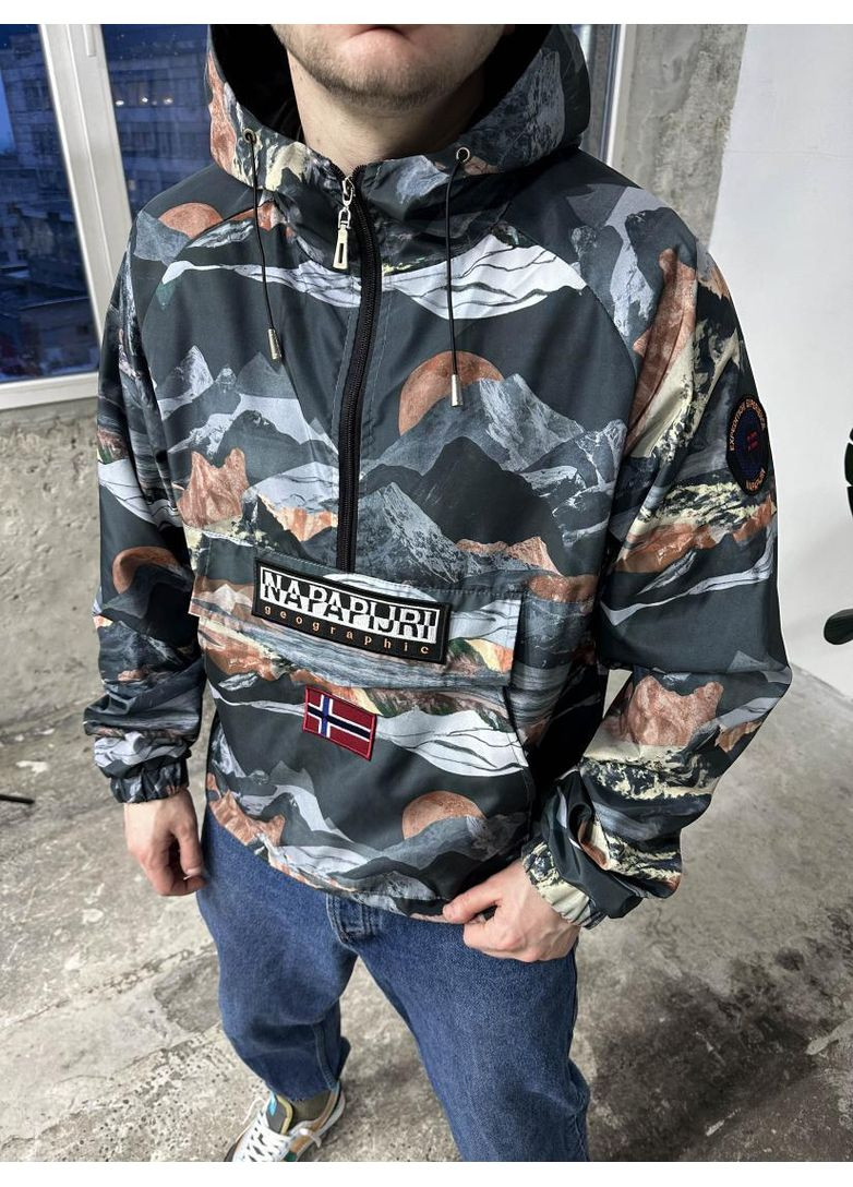 Комбінована демісезонна анорак No Brand