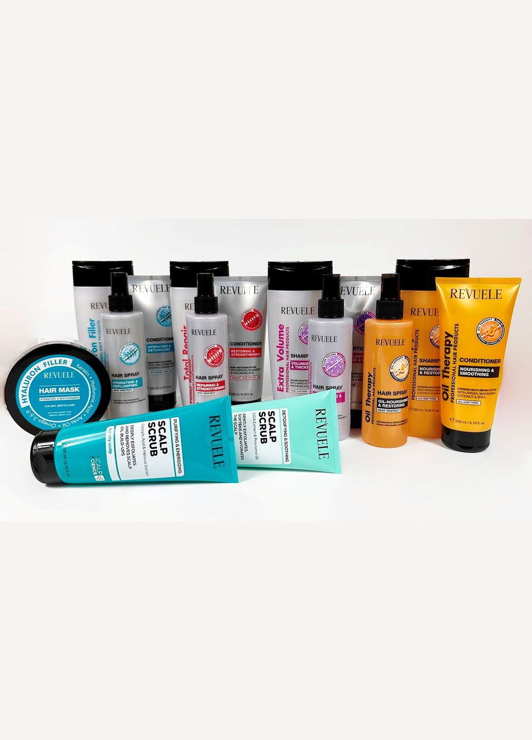 очищення та зарядження енергією 200 мл REVUELE Скраб для шкіри голови (317572499)