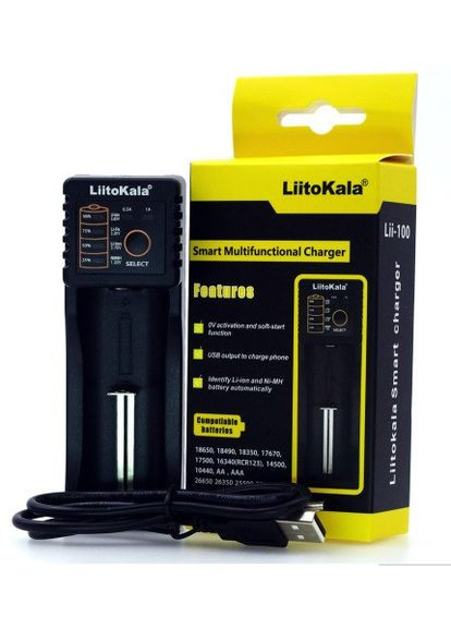 Зарядное устройство повербанк Lii 100 LiitoKala (335834082)