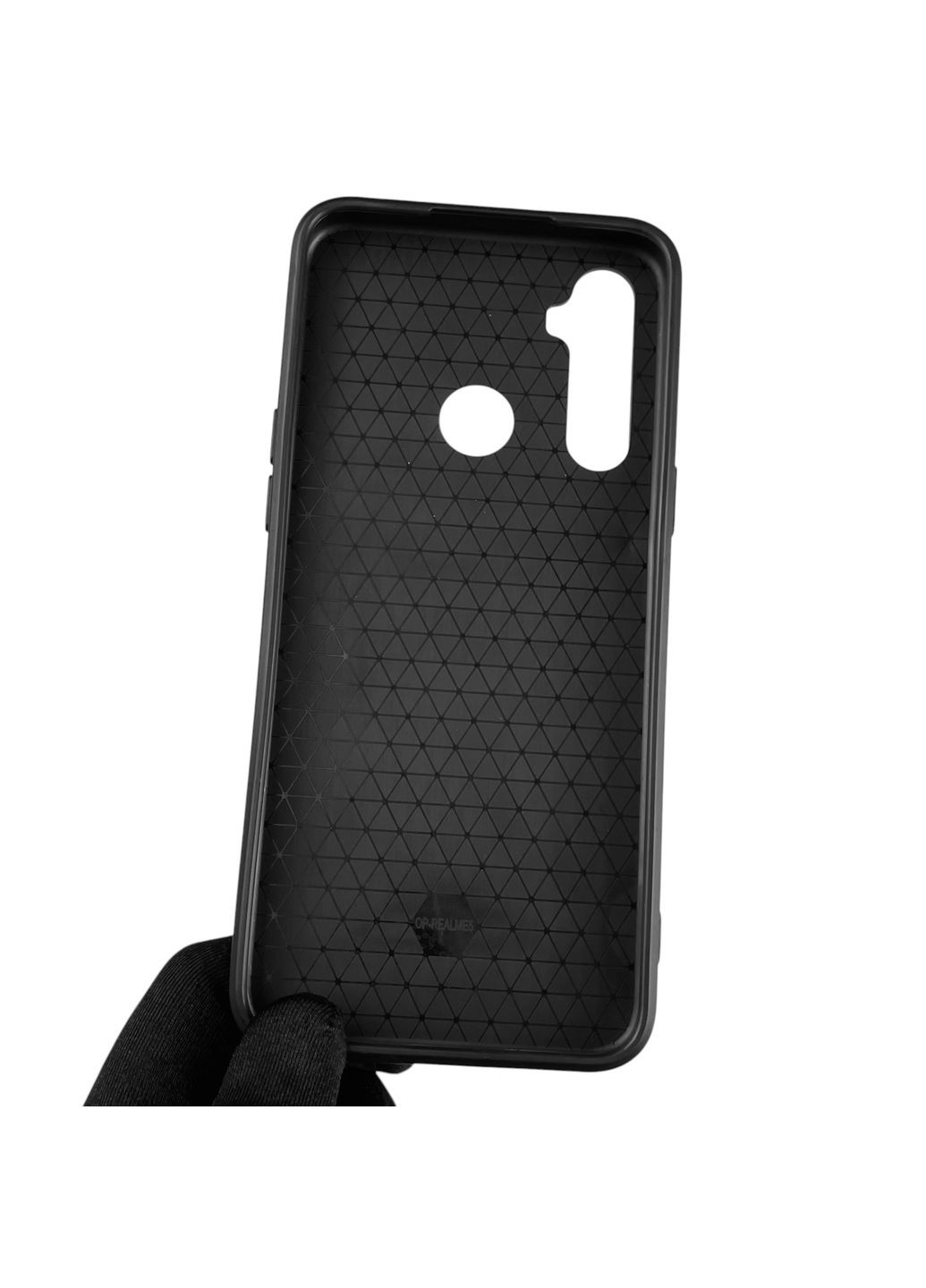 Чохол для 5s броньований з кільцем-тримачем підставкою зі шторкою на реалмі 5с чорний rg1 Realme (366230769)