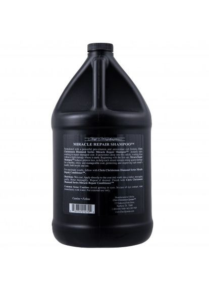 Шампунь для собак і котів Miracle Repair для догляду за шерстю 3.8 л Chris Christensen (364751513)