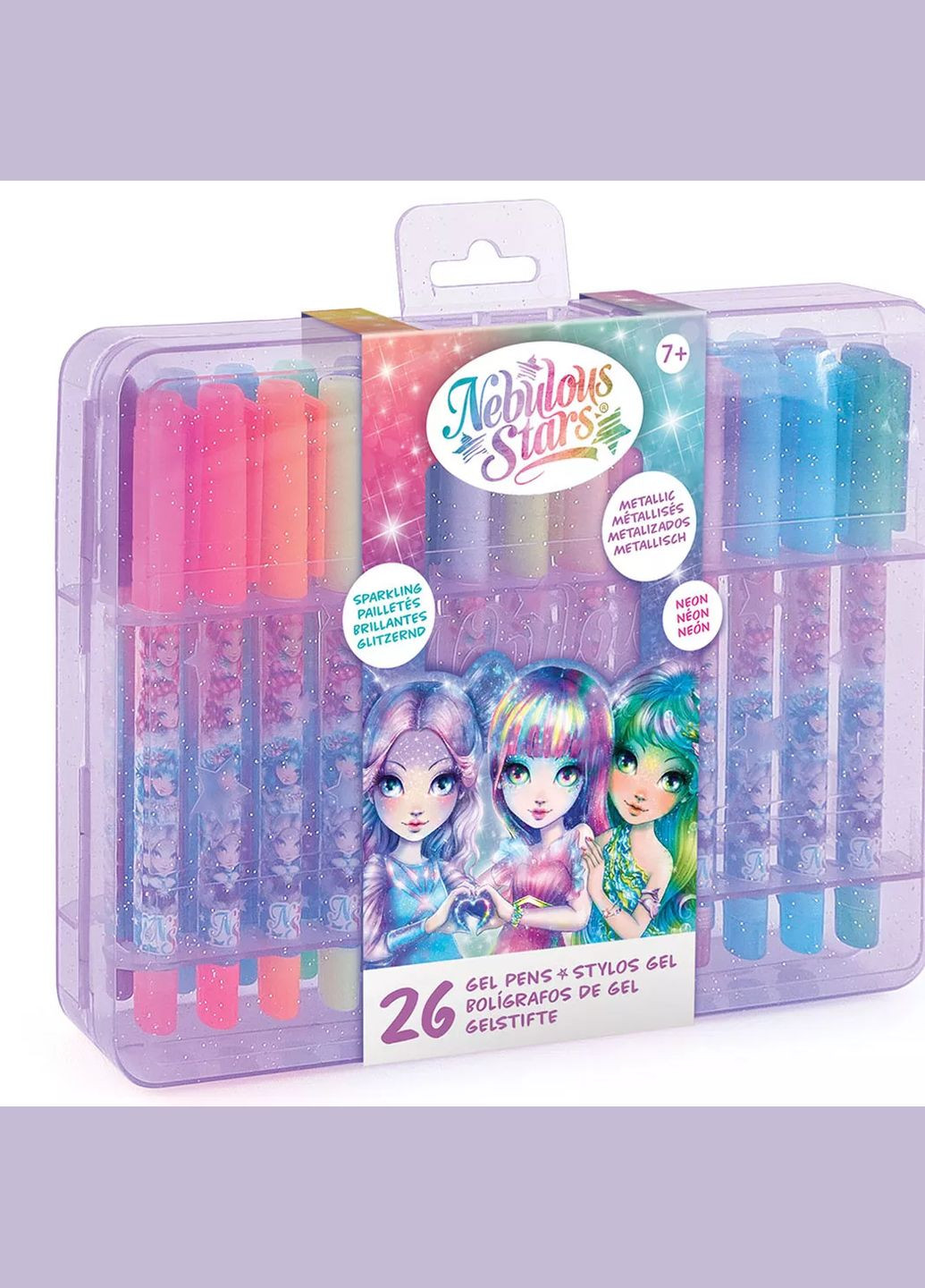 Набор гелевых ручек Радужное сияние галактики 26 цветов (11462) Nebulous Stars (342715883)