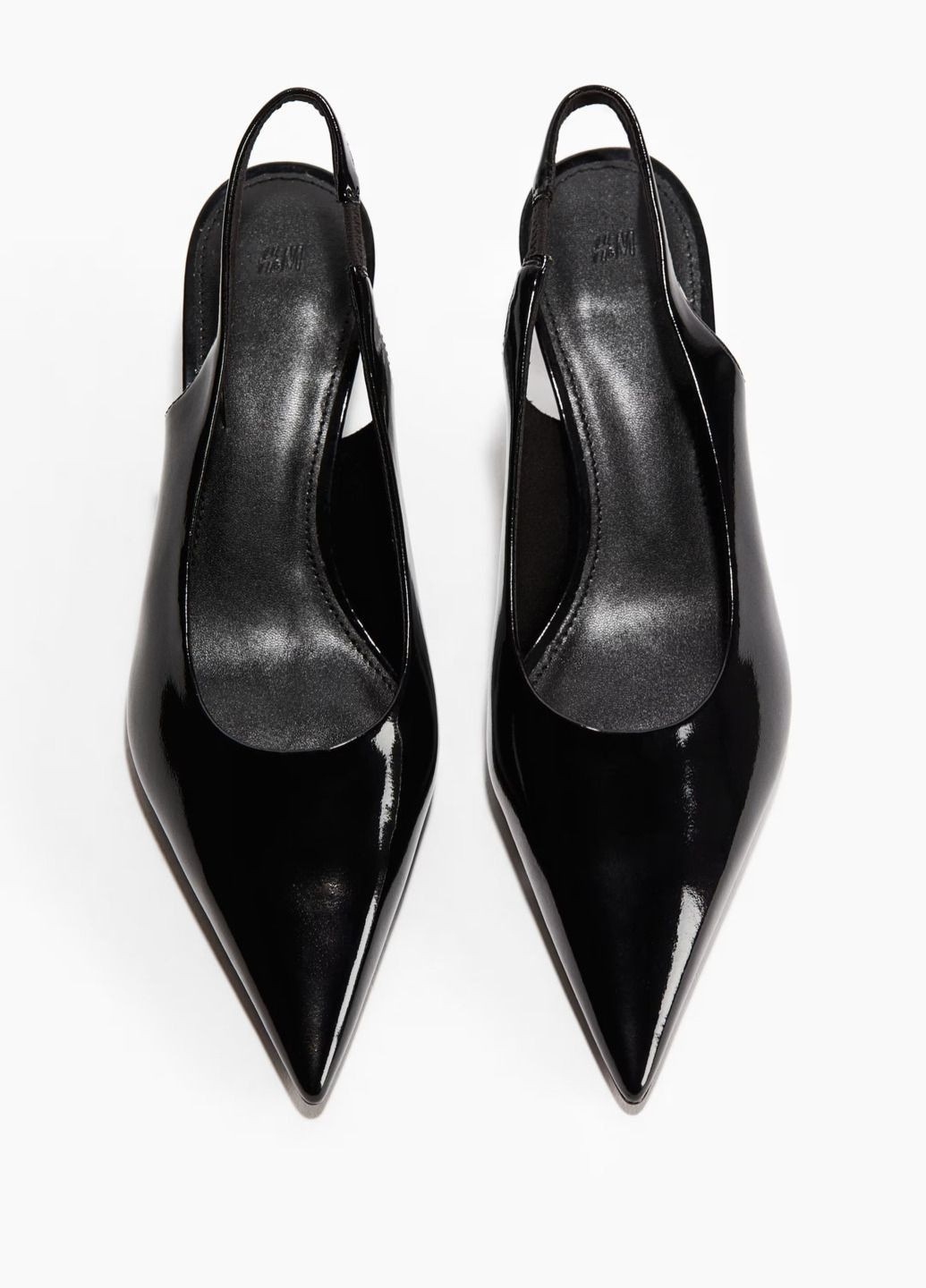 H&M Туфли черный з искусственная кожа, швеция — демисезон (367047642)