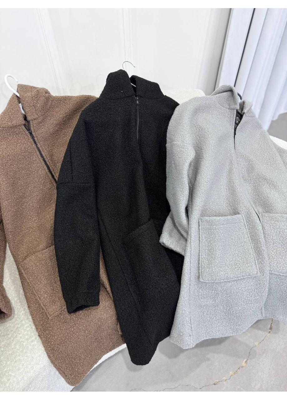 Черный демисезонный кардиган No Brand