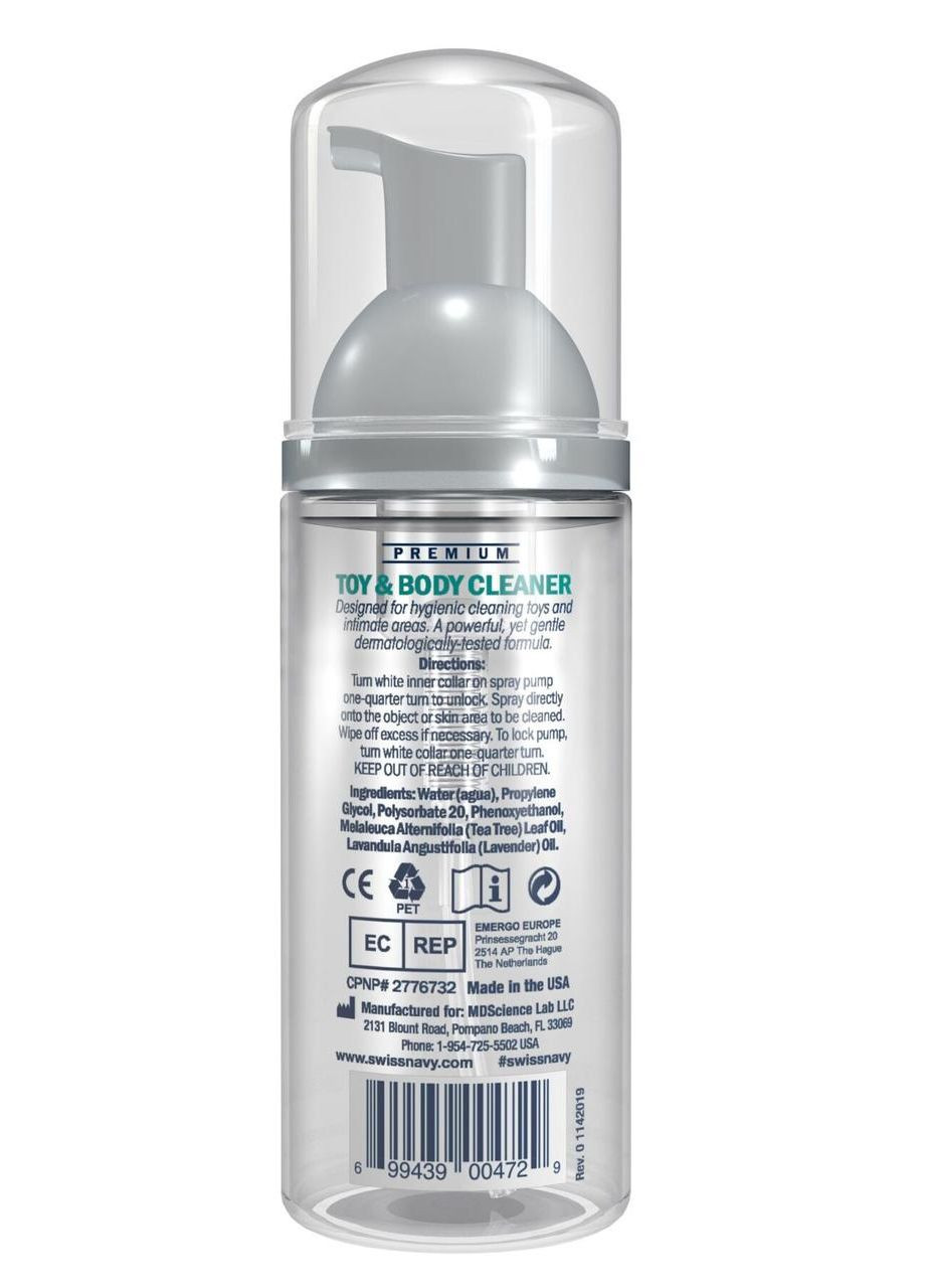 Очисна пінка Swiss Navy Toy & Body Cleaner 47 мл No Brand (303884890)