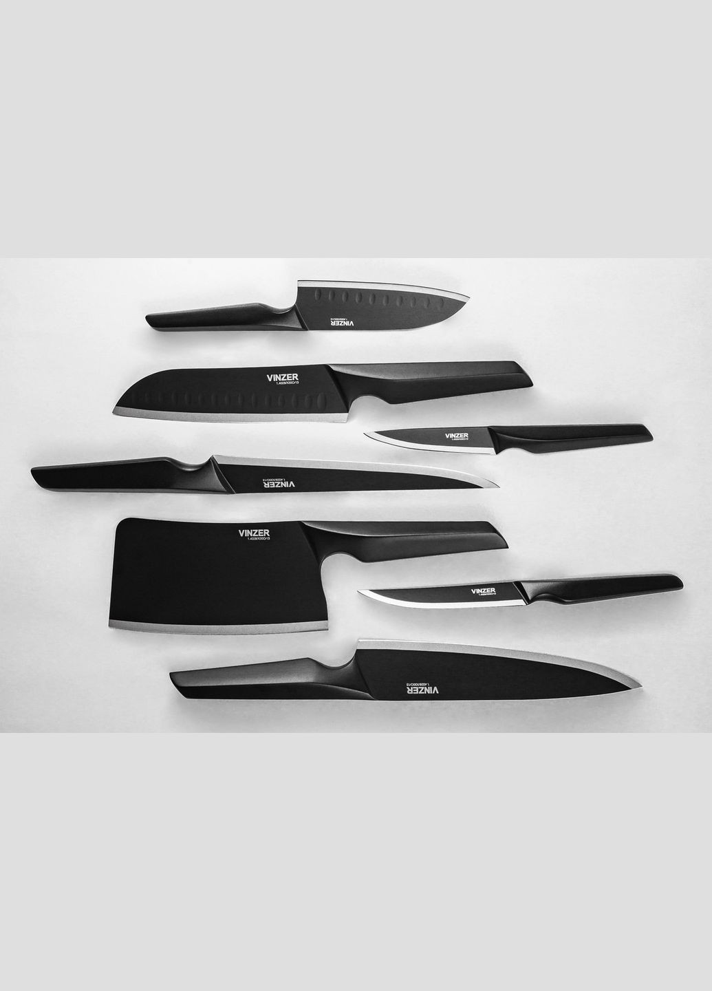 Нож для мяса Geometry Nero Line 20.3 см (50303) Vinzer (328601484)