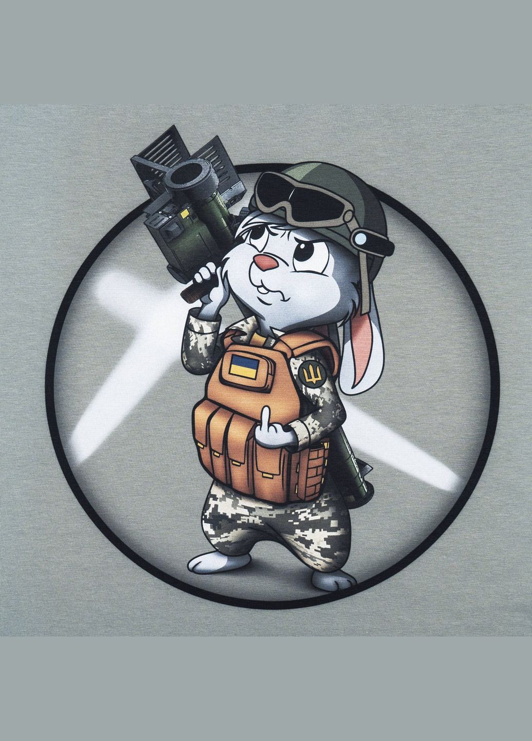 Футболка с рисунком ПВО Foliage Green P1G (315822891)