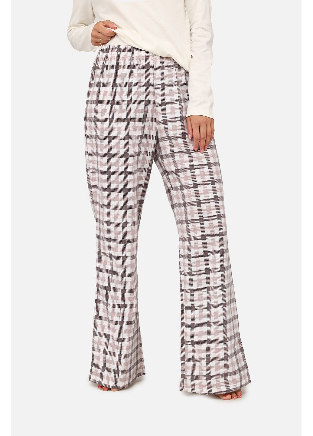 Штани домашні жіночі колір різнокольоровий CB-00282048 Yuki (357014827)