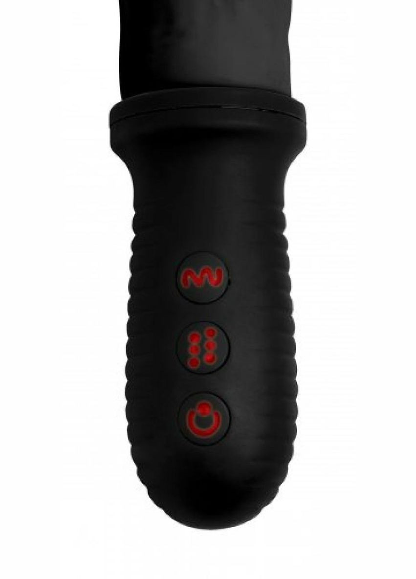 Вибратор с функцией фрикций, черного цвета, 19 см Master Series (347313700)