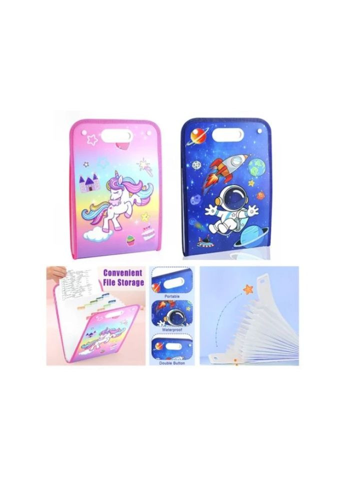 Папка-картотека, пласт.,дитяча, А4, 13 відділів Home (341537576)