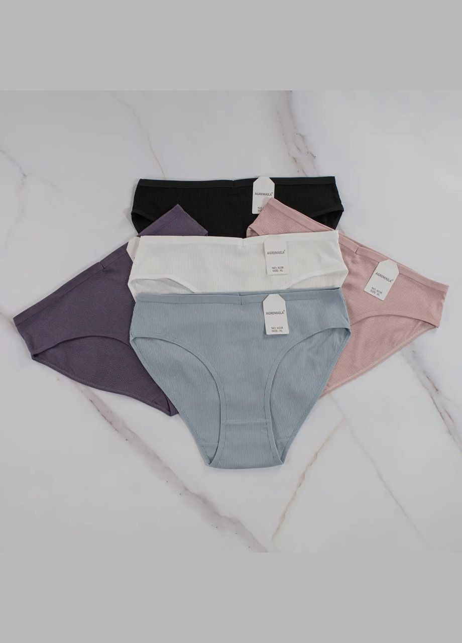Набір жіночих трусиків з високою посадкою No Brand (315517339)