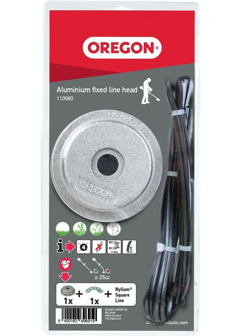 Универсальная алюминиевая фиксированная трехмерная головка 110980 с нилиевой линией. Oregon (302974936)
