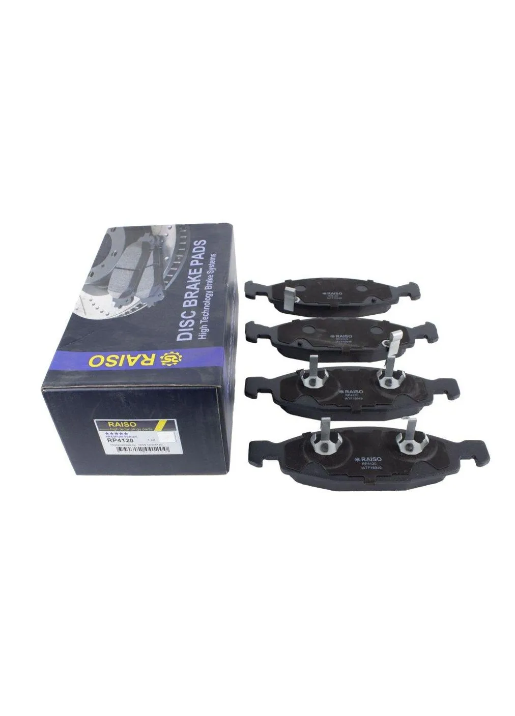 Колодки тормозные передние (Швеция) Jeep Grand Cherokee II, Джип Гранд Чироки 2 98- Raiso (385610514)