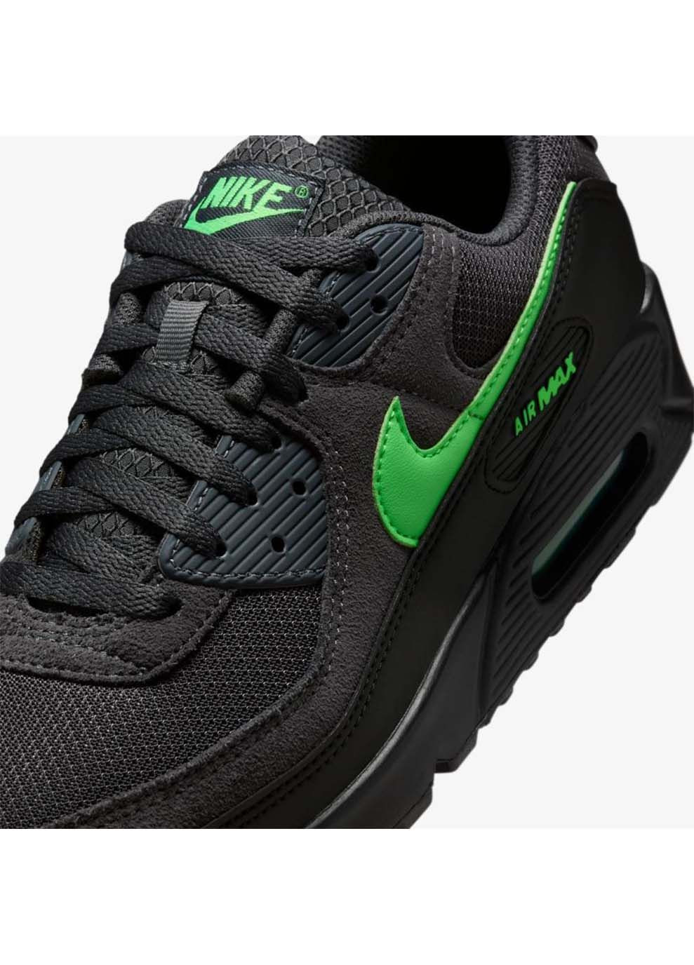 Черные демисезонные мужские кроссовки air max 90 черный Nike