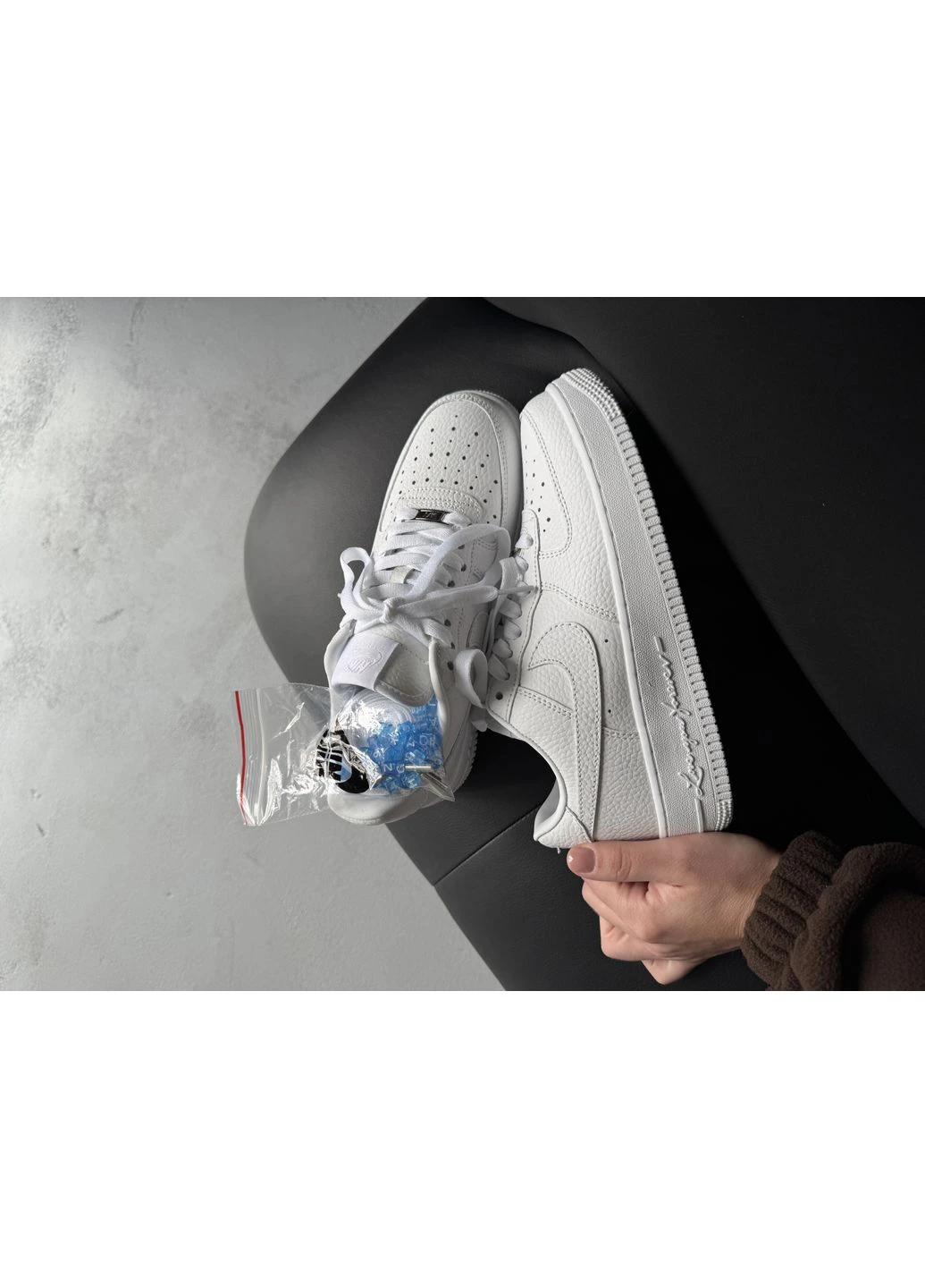 Білі літні кросівки nike x nocta air force 1 low certified lover boy white найк аір форс No Brand