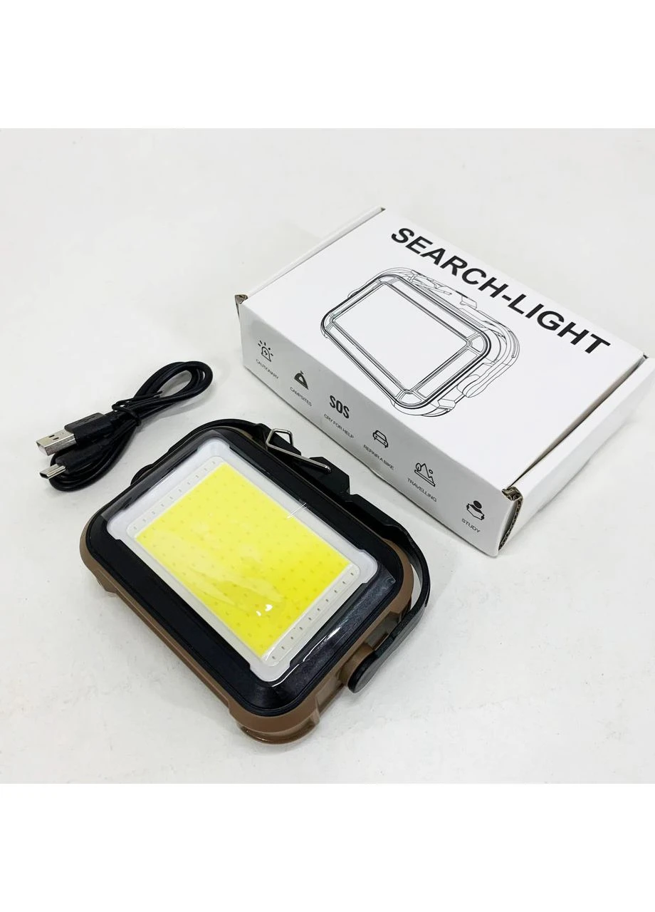 Фонарь кемпинг TZD-01-COB(White+Yellow+Red+Blue)-PRO Power Bank No Brand (396532819)