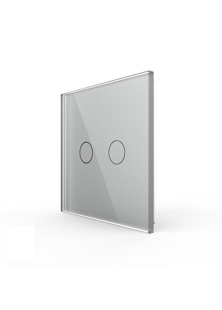 Беспроводной умный сенсорный выключатель 2 сенсора стекло (VL-XR008-I) Livolo (371777237)