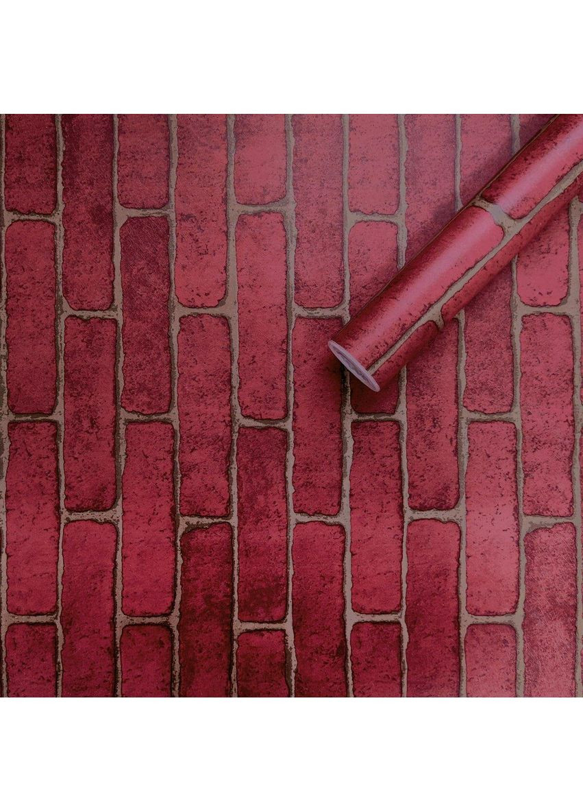 Самоклеящаяся пленка 0,45х10м х 0,07мм Красный кирпич SW-00001269 Sticker Wall (353968268)